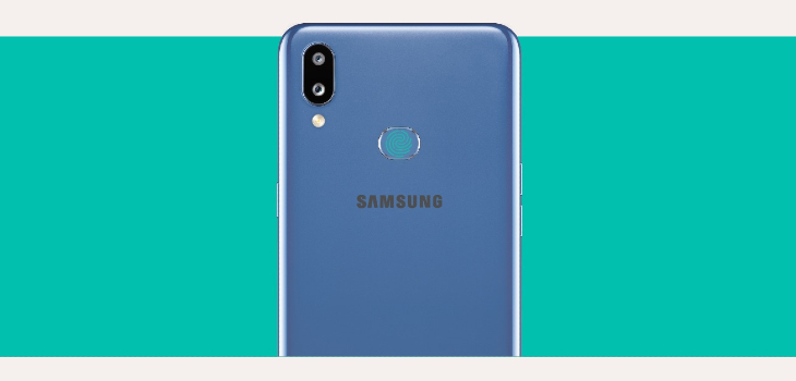 samsung galaxy m01s blue